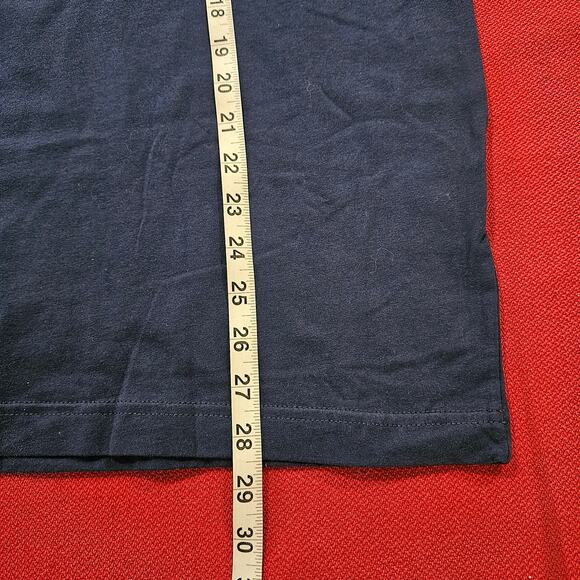 'Vendoo' reseller app logo tagline graphic tee short sleeve navy blue MED. NWOT - Picture 6 of 6